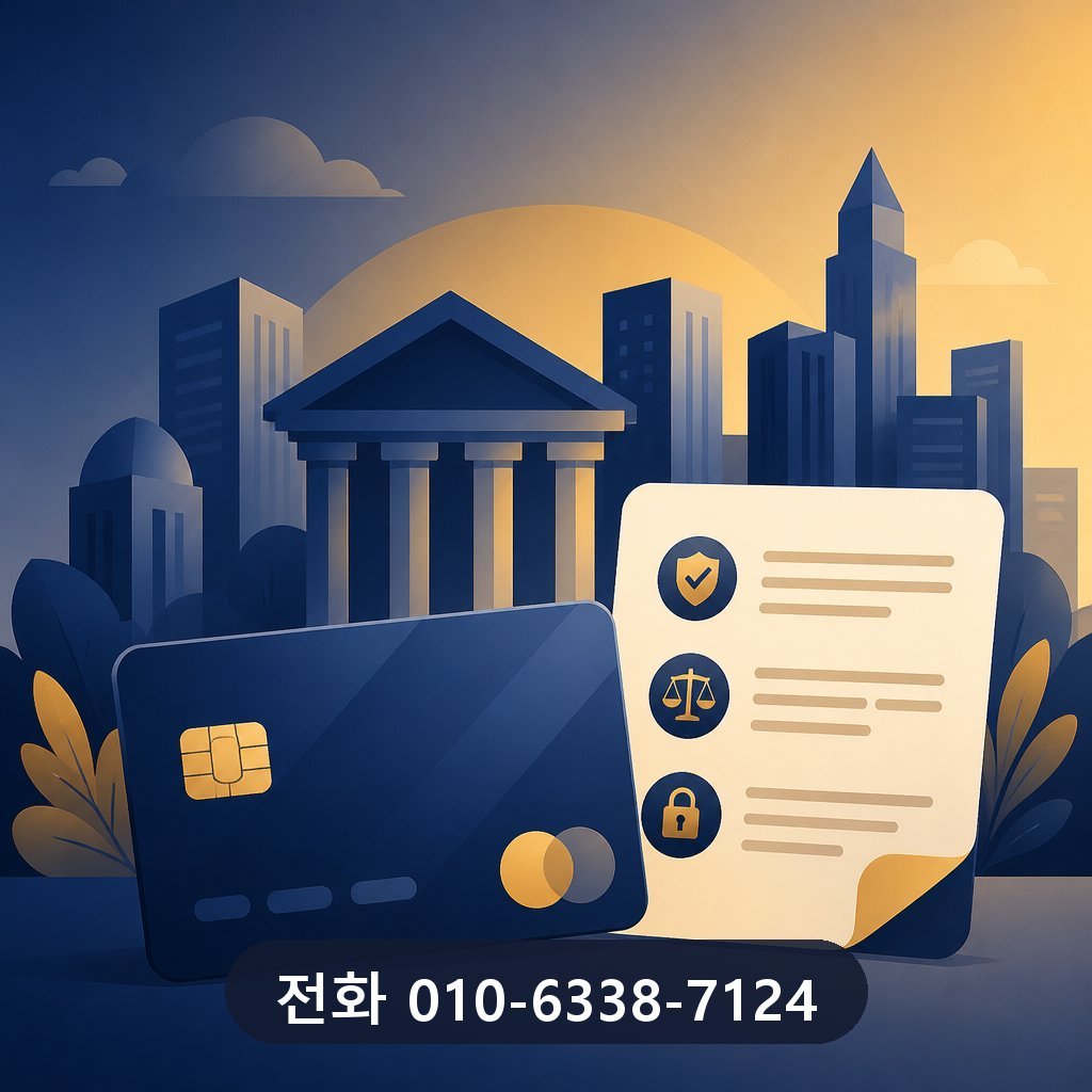 우리카드 카드깡 업체 카드사 약관 확인 이미지 · 문의 010-6338-7124