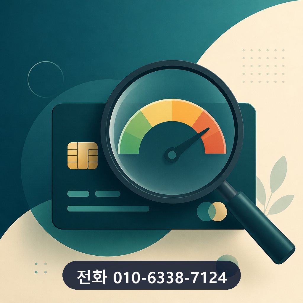 우리카드 카드깡 업체 한도 확인 이미지 · 문의 010-6338-7124